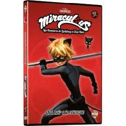 dvd miraculous, les aventures de ladybug et chat noir - 3 - chat noir à la rescousse