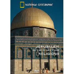 dvd national geographic - jérusalem, au coeur des trois religions