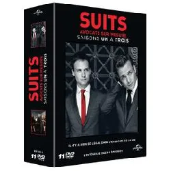 dvd suits - saisons un à trois