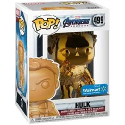 figurine funko! pop - avengers : endgame [marvel] n°499 - hulk orange - chromé (41355)