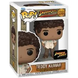 figurine funko! pop - indiana jones n°1388 - teddy kumar (70811)