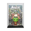 figurine funko! pop - marvel comics n°16 - skrull en iron man - comic cover (65611)