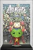 figurine funko! pop - marvel comics n°16 - skrull en iron man - comic cover (65611)