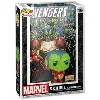 figurine funko! pop - marvel comics n°16 - skrull en iron man - comic cover (65611)