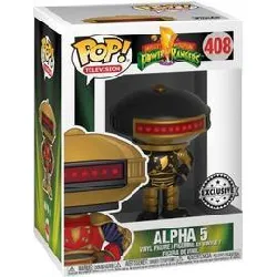 figurine funko! pop - power rangers n°408 - alpha 5 (29560)