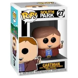 figurine funko! pop - south park n°27 - foi +1 cartman (51638)