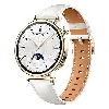 huawei watch gt4 41mm classic bracelet cuir blanc