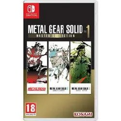 jeu nintendo switch metal gear solid : master collection vol. 1 switch