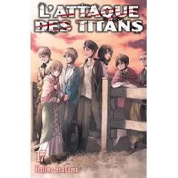 livre attaque des titans (l') - volume double - tomes 17 & 18