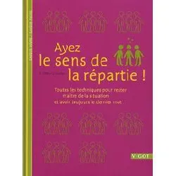 livre ayez le sens de la repartie