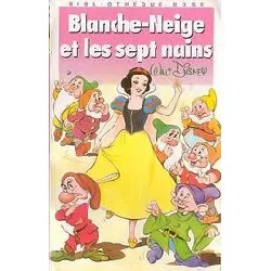 livre blanche - neige et les sept nains