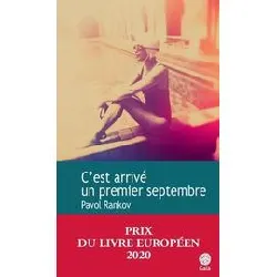 livre c'est arrivé un premier septembre