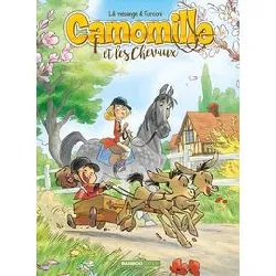 livre camomille et les chevaux tome 2 - sacré pompon