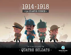 livre col.coffret - 14 - 18 - soldats grande guerre 4+poster