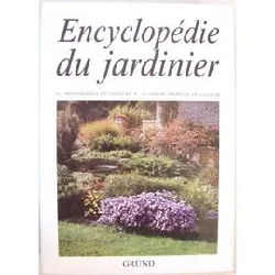 livre encyclopédie du jardinier