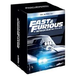 livre fast and furious - l'intégrale 10 films - 4k ultra hd