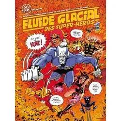 livre fluide glacial des super - héros