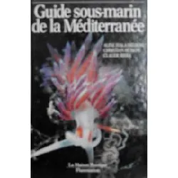 livre guide sous - marin de la mediterranee 175 photographies en couleur