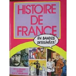 livre histoire de france en bandes dessinées n° 8 - de la grande guerre à la ve république