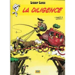 livre la diligence (lucky luke) mini album