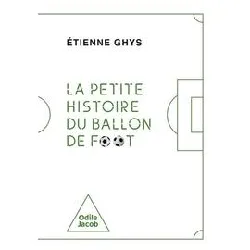 livre la petite histoire du ballon de foot