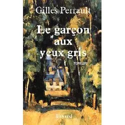 livre le garçon aux yeux gris