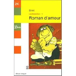 livre les bidochon tome 1 - roman d'amour