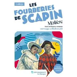 livre les fourberies de scapin, molière