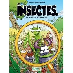 livre les insectes en bande dessinée tome 1