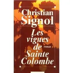 livre les vignes de sainte colombe