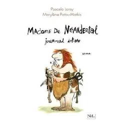 livre madame de néandertal - journal intime