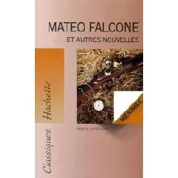 livre mateo falcone et autres nouvelles, mérimée