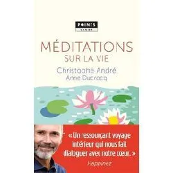 livre méditations sur la vie
