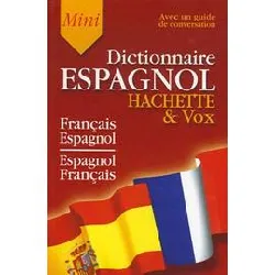 livre mini dictionnaire espagnol - français / français - espagnol