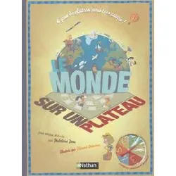 livre monde sur un plateau