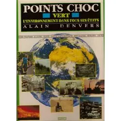 livre points choc - n° 2 - points choc - vert