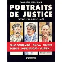 livre portraits de justice