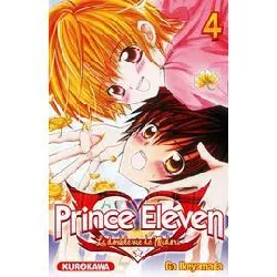 livre prince eleven - la double vie de midori - tome 4