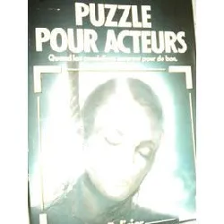 livre puzzle pour acteurs