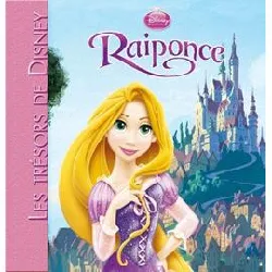 livre raiponce, les trésors de disney