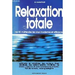 livre relaxation totale