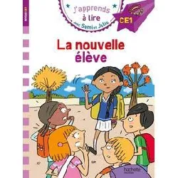 livre sami et julie ce1 la nouvelle élève