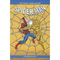 livre spider - man l'intégrale - 1977