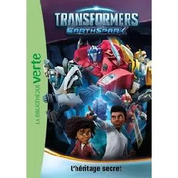 livre transformers : earthspark tome 1 - l'héritage secret