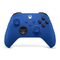 manette sans fil xbox shock blue v2 pour xbox series et pc