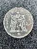 pièce d'argent 50 francs hercules 1976 argent 900 millième 30,08g