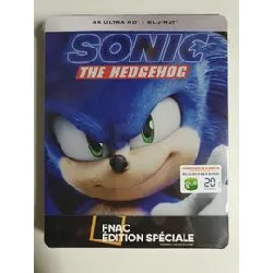 sonic, le film - édition spéciale fnac - boîtier steelbook - 4k ultra hd + blu - ray