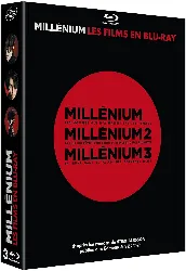 blu-ray coffret millénium, la trilogie