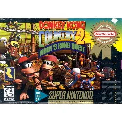 console nintendo donkey kong country 2 (diddy's kong quest) super nintendo