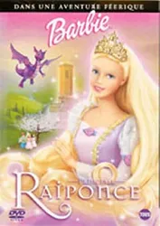 dvd barbie - casse - noisette & princesse raiponce - edition belge